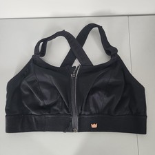 SHEFIT ULTIMATE Black Sports Bra High Support Workout Fitness