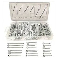 555Pcs Cotter Pin Clip Assortment Pin Clip Key Fastener Fitting Kit-555PCS