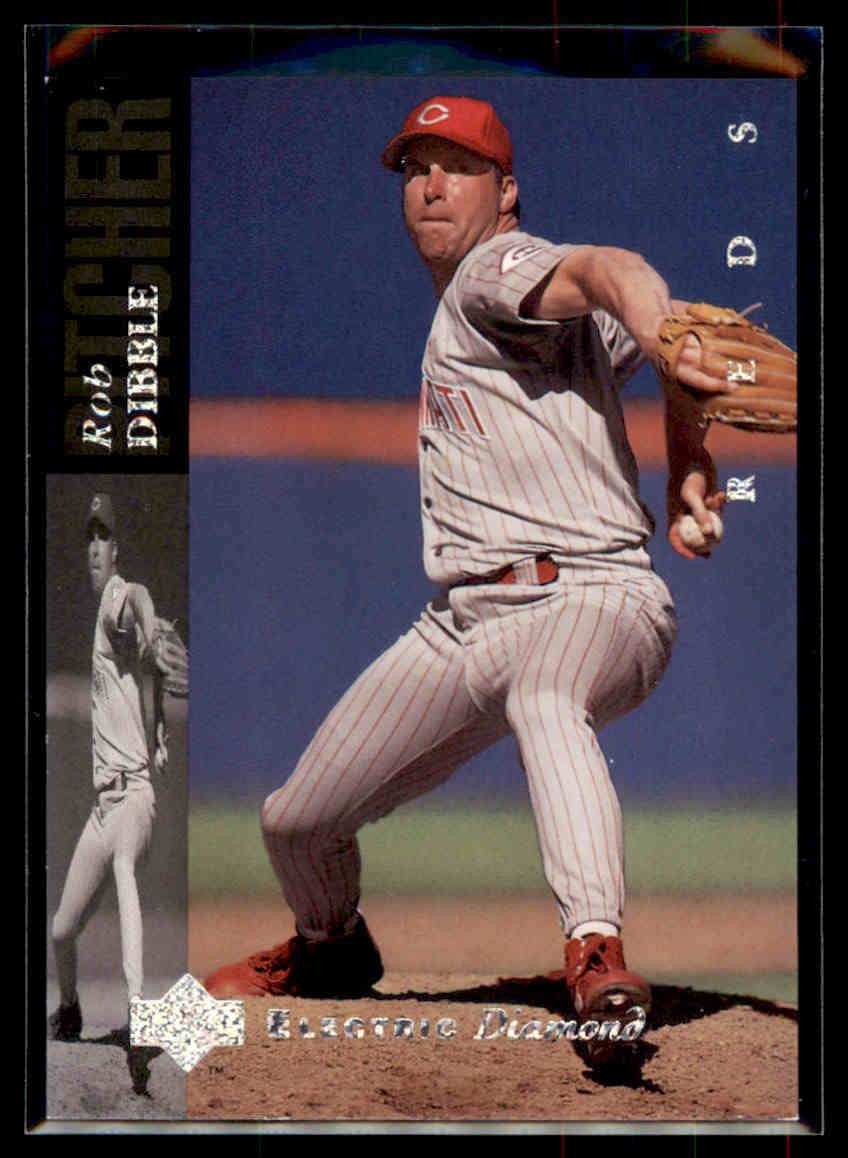 1994 Upper Deck Electric Diamond Rob Dibble #308 Cincinnati Reds