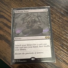 Demonic Tutor Ultimate Masters NM Mtg