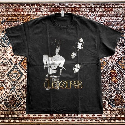 The Doors - Peace Frog Classic Rock Unisex Black Cotton T-shirt S-5XL