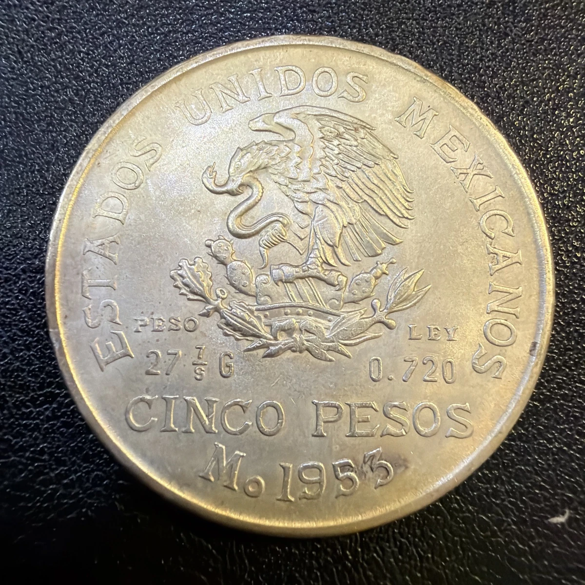Circulated 5 Pesos 1953 Mexican Coins (1905-Now) for sale | eBay