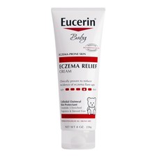 Eucerin Baby Eczema Relief Body Cream, Fragrance Free Cream with...