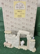 Precious Moments Nativity Addition Wall with Box 283436
