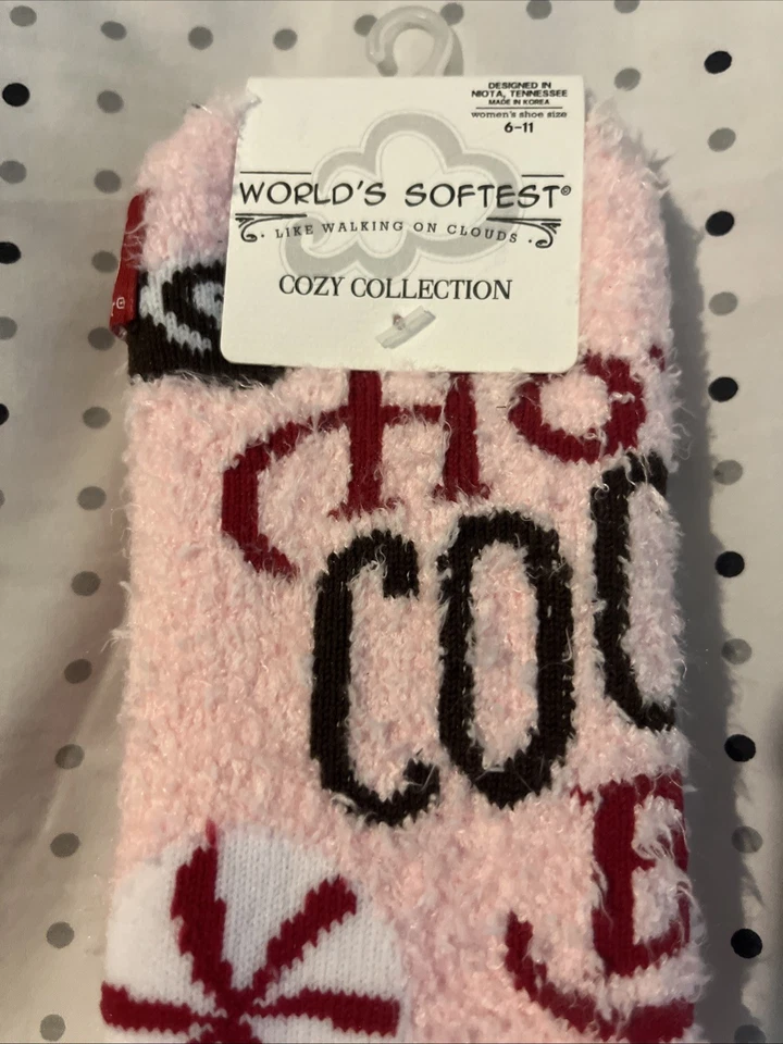 Calcetines más suaves del mundo - Colección acogedora - Barra de cacao caliente - Longitud doble - NUEVO Foto 2 de 4