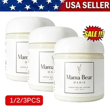 1/2/3X Mama Bear Oasis Nerve Relief Lotion for Foot, Leg, Magnesium Chloride 4oz