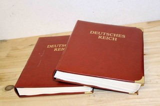 Deutsches Reich 1872 bis 1945: ZWEI Teilsammlungen in 2 neuwertigen Imperial