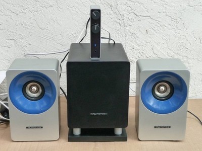 NuForce Icon Amplifier USB DAC + S-1 Full Range Speakers + W-1 Powered Subwoofer