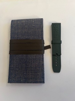 Breitling Uhrenarmband Mit Etui Kautschuk Original