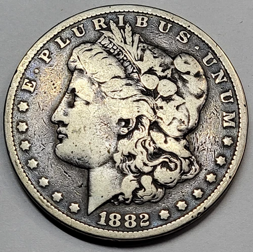 1882 CC Carson City U.S. Silver Morgan Dollar - Fine