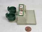 Vintage Fisher Price little people lunch counter Sesame Street 938
