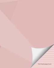 Pink lined paper book dyslexia writing book/ dyslexia exercise book/ dyslexia...