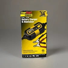 EverStart Maxx 3A BC3E 6V/12V Automotive Battery Charger & Maintainer 12' Cord