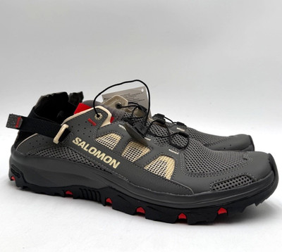 SALOMON TECHAMPHIBIAN 5 Men's NEW Water Shoe Grey Multiple Sizes