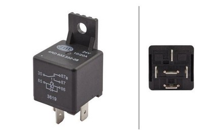 HELLA Relays (4RD 933 332-081) Relay, main current 5 Pin OEM