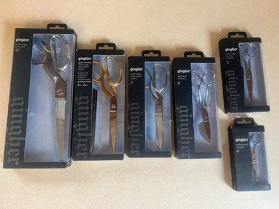 Gingher Shears Lot - Various Sizes - Brand New!