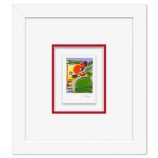 Peter Max, "Abstract Vase of Flowers" Framed Limited Edition Lithograph, Numbere