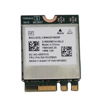 5W10V25823 Lenovo Wireless Lan Card Cmb Fxn Mt7921 M2 Flex 5-14Alc05 "GRADE A"