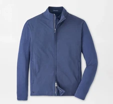 Peter Millar Solstice Performance Hybrid Full-Zip Cardigan - MSRP $200