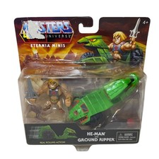 Masters of the Universe Eternia Minis 3  He-Man Ground Ripper Figure NEW Read