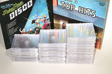 40 Used Clear/Transparent Jewell CD/DVD Cases