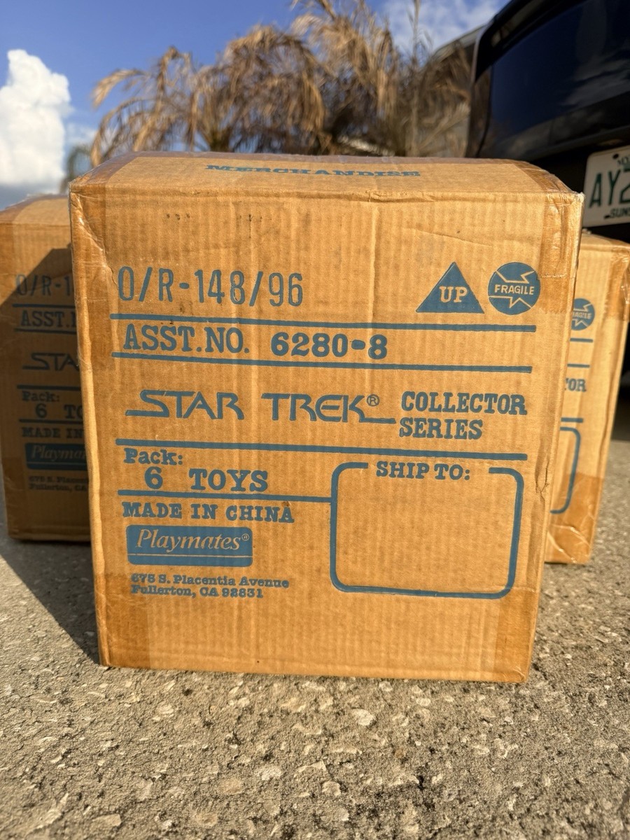 STAR TREK スターデイトコレクション　000/500 1997 Star Trek Collector Series Complete Case Of 6 Figures With