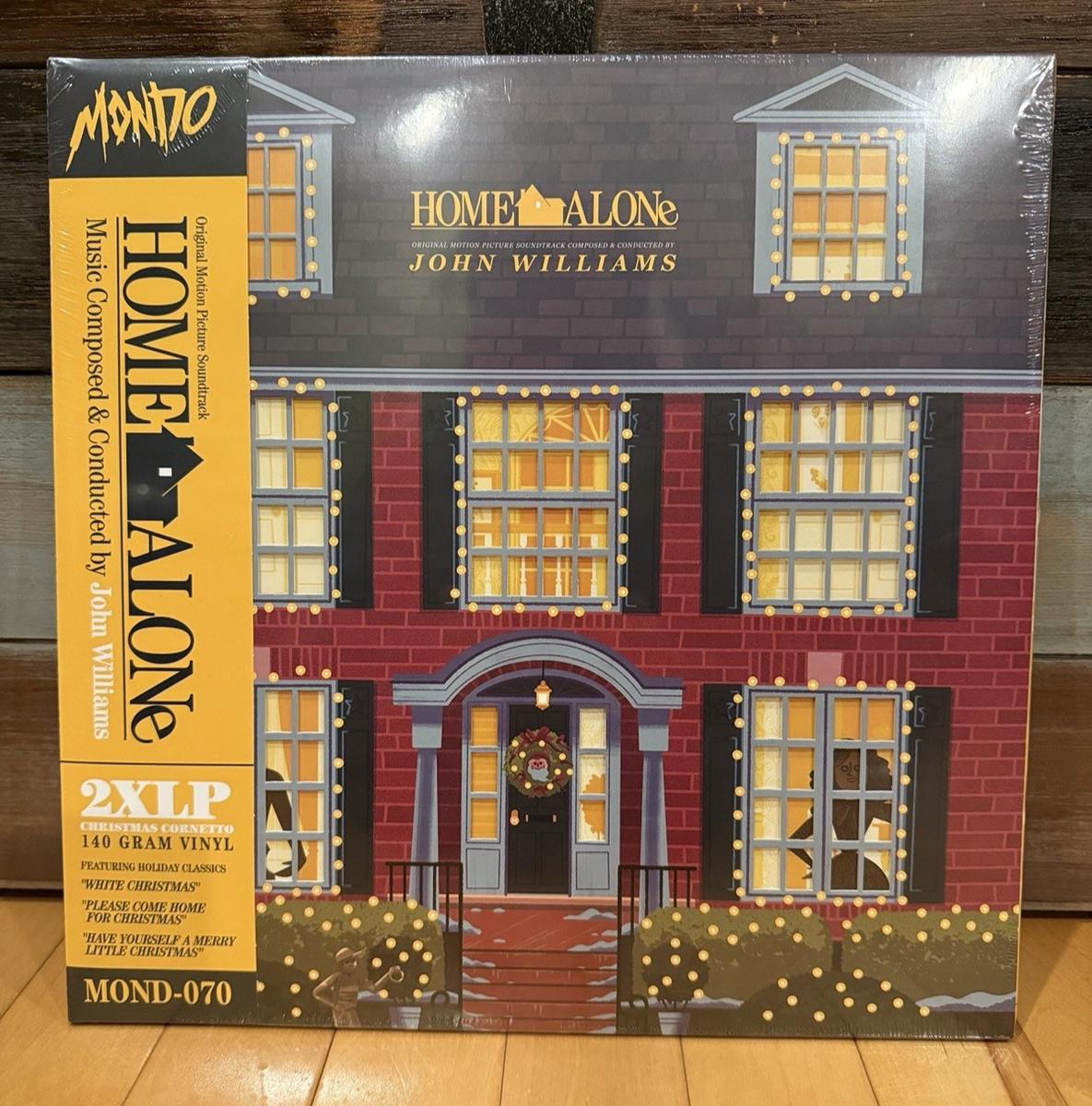 New Mondo Home Alone 35th Anniversary Christmas Cornetto 2xLP