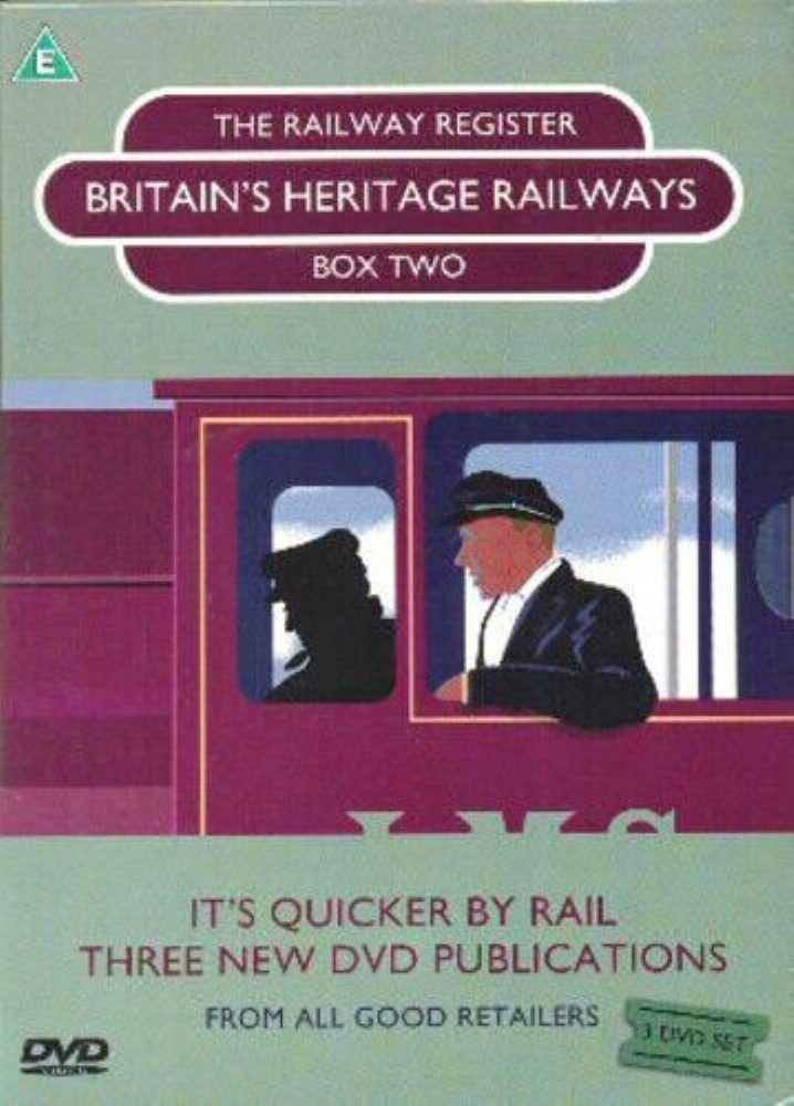 The Railway Register ' Britain's Heritage Railways' - Box Two DVD Documentary