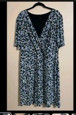 Lauren Ralph Lauren Floral Flutter Sleeve Dress Size 14w