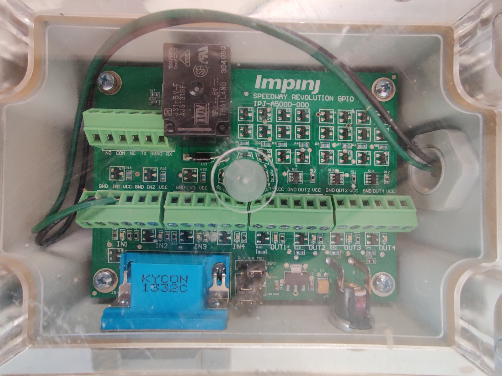 Impinj Speedway UHF RFID Reader xPortal IPJ-REV-R640-FCC w/ IPJ-A5000-000 GPIO
