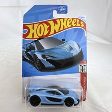 Hot Wheels 1:64 McLaren P1 Blue Quarter Mile Heroes Diecast 165/250
