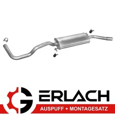 Endschalldämpfer für Seat Cordoba 1.4i 1.6i 1.9 D 722