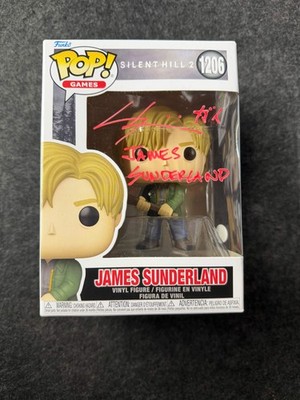 Guy Cihi Signed James Sunderland Silent Hill 2 #1206 Funko - JSA Witnessed COA