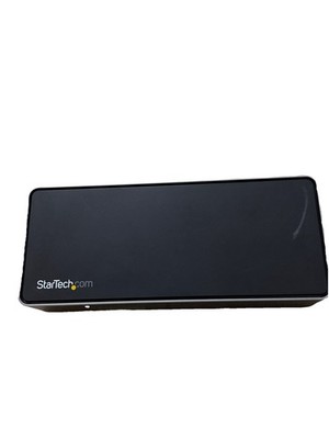 StarTech DK31C4DPPD Docking Station ONLY - Gray