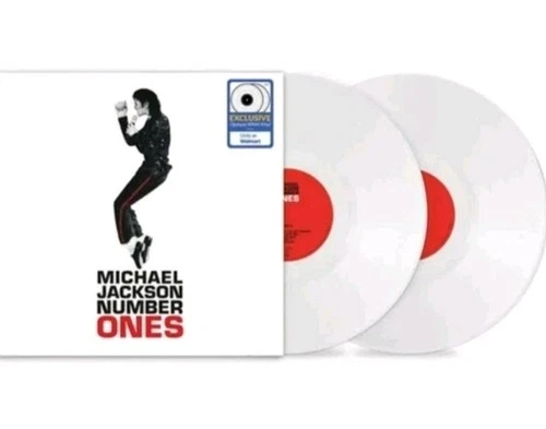 Michael Jackson - Number Ones - 2 LP Opaque White VINYL RECORD NEW SEALED