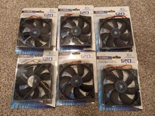 Kingwin CF-012LB 120 x 120 X 25 mm Long Life Bearing Case Fan (6 Fans Total)