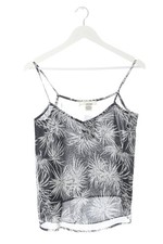 SANS SOUCI Trägertop Damen Top Gr. DE 36 schwarz-wollweiß Casual-Look