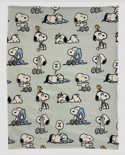 Peanuts Snoopy Naptime Super Throw Blanket 46 x 60 NEW