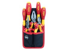 Wiha 32985 - 7 Piece Insulated Industrial Pliers & Screwdriver Set, 1000V Rated