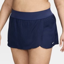 Nike Swim Effortless Essential Womens XL Blue Boardskirt Swim Skirt NESS8203