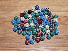 Random Lot of 5 Magic the Gathering Spindown Life Counter Dice