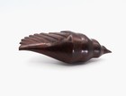 Carved Ironwood Shell Conch Statue Figurine Polished Mexican 8.25" L SBS1 — photo 6