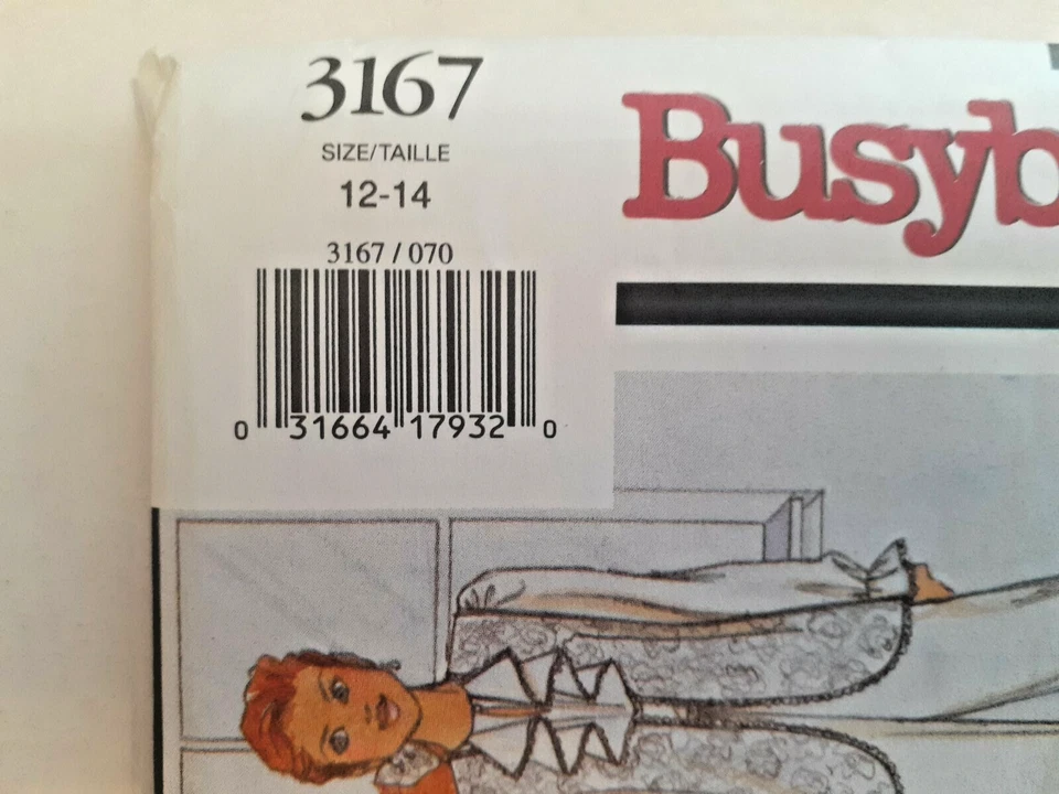 Butterick 3167 Vest Blouse Skirt Pants Sewing Pattern Busybodies Girls 12 14 UC - Image 3 of 4