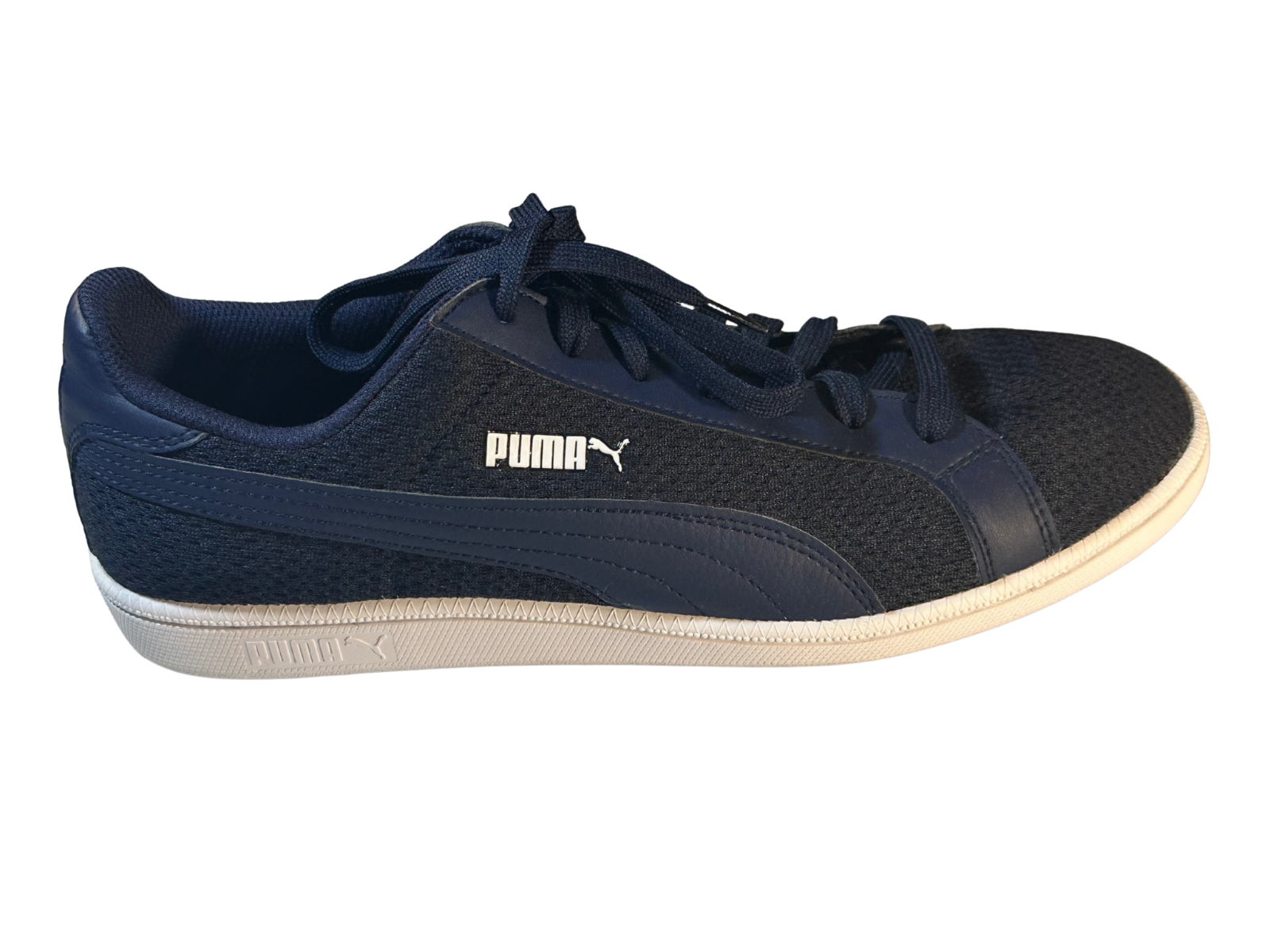 SAOLA Scarpe sneakers casual Puma uomo Smash Knit 365458 04 blu misura 9 5