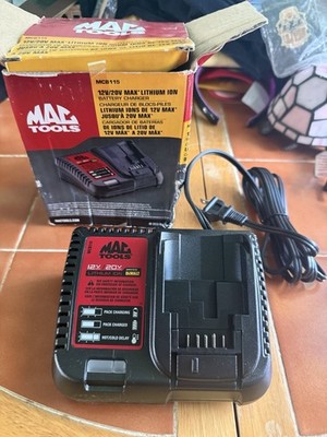 New In Box MAC Tools MCB115 12V/20V Max Lithium-Ion Battery Fast Charger