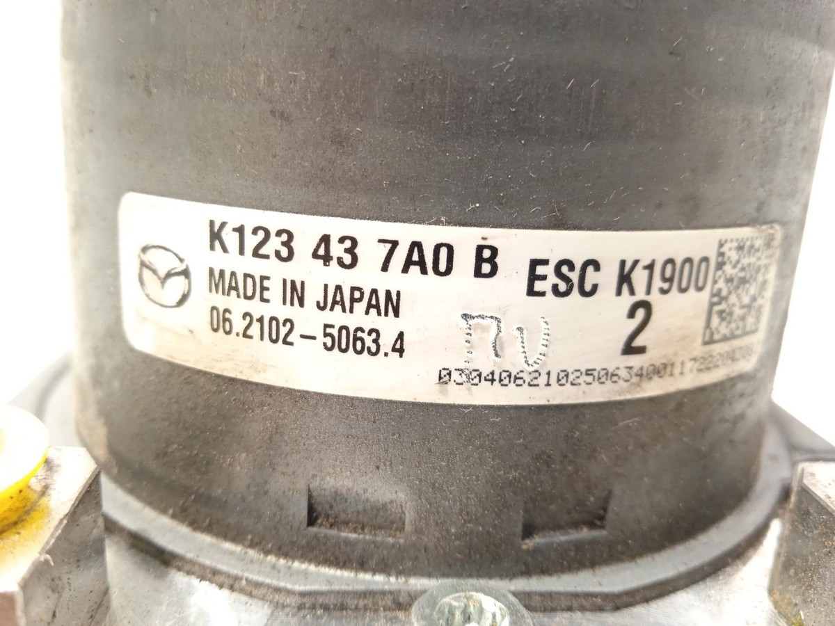 K123437A0B ABS / 06210250634 / 28515841083 / 7618716 For Mazda CX
