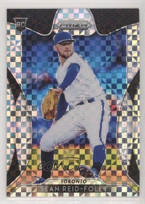 2019 Panini Prizm Plaid Power Prizm 74/75 Sean Reid-Foley #36 Rookie RC 01ur