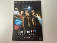 Kino Heft Die drei ??? Toteninsel 3 Fragezeichen Kinoposter Poster Rätselheft