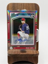 2024 Donruss #121 Mick Abel Base Rated Prospects Optic Signatures Auto Phillies
