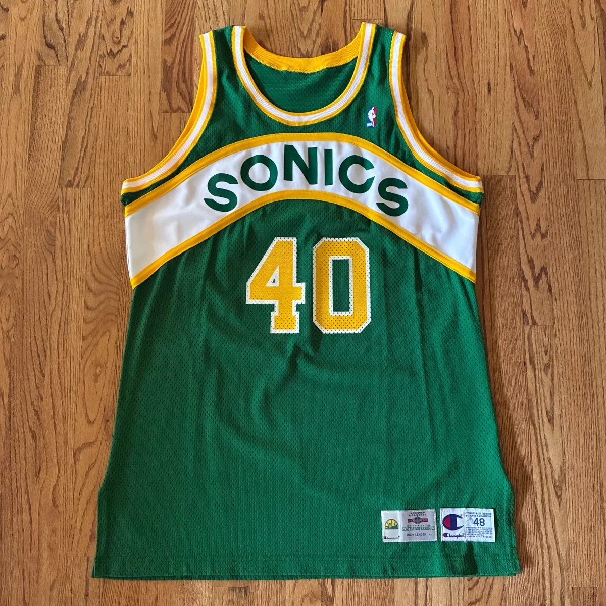 Champion Shawn Kemp NBA Fan Apparel & Souvenirs 48 Size for sale